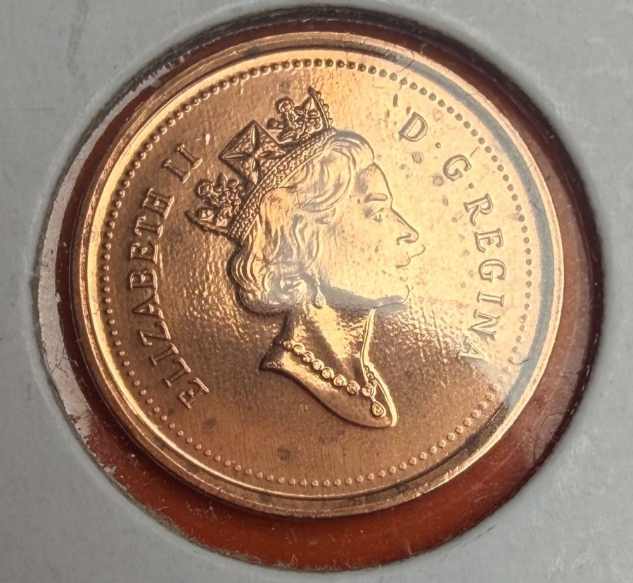 1999 Canada One Cent Coin- 1C BU