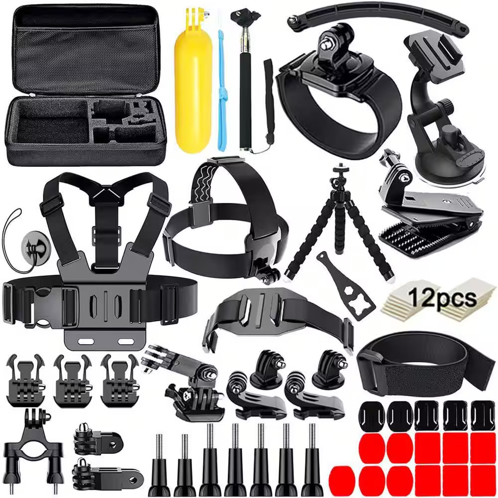61-Piece Action Cam Kit for Multiple Models