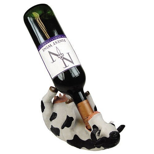 Cow Guzzler Wine Holder