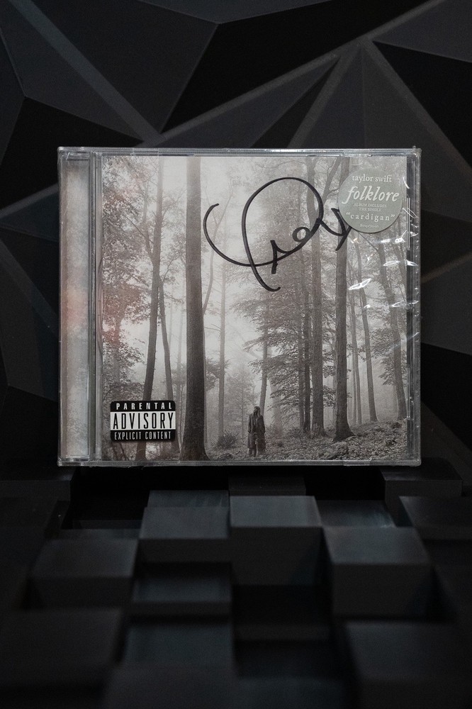 Taylor Swift Autographed Folklore CD Signed Sealed x2