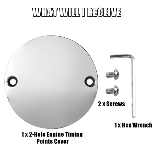 Domed Points Cover, Motorcycle Ignition Engine Timing Points Cover for