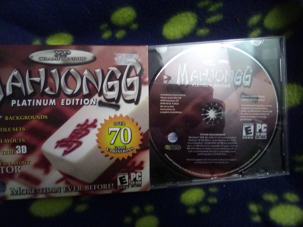 Mahjongg XP Platinum Edition (CD-Rom, 2004, Selectsoft)