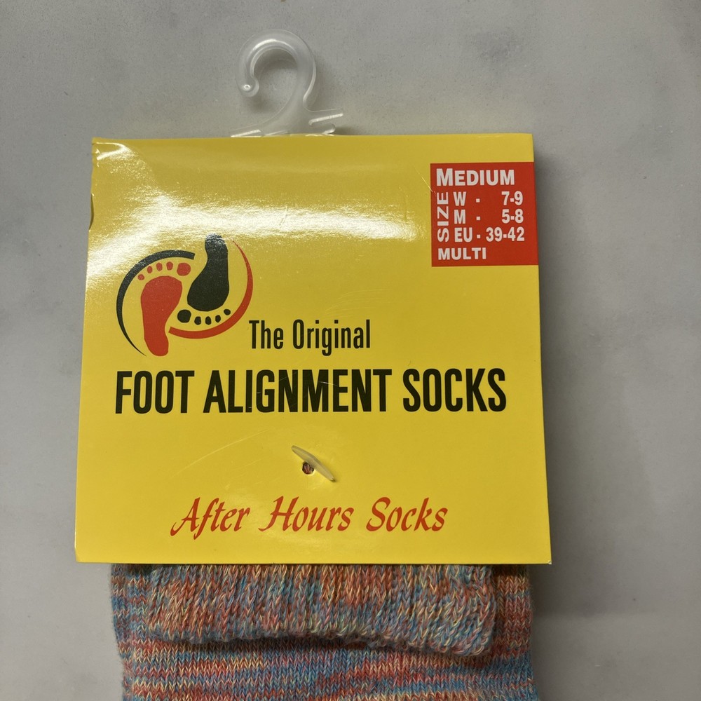 The Original Foot Alignment Socks After Hours Socks Medium Multicolor