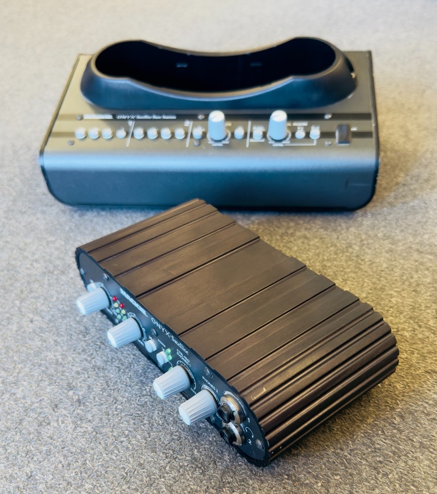 Mackie Satellite System FireWire 2-channel Audio Interface, pod and base