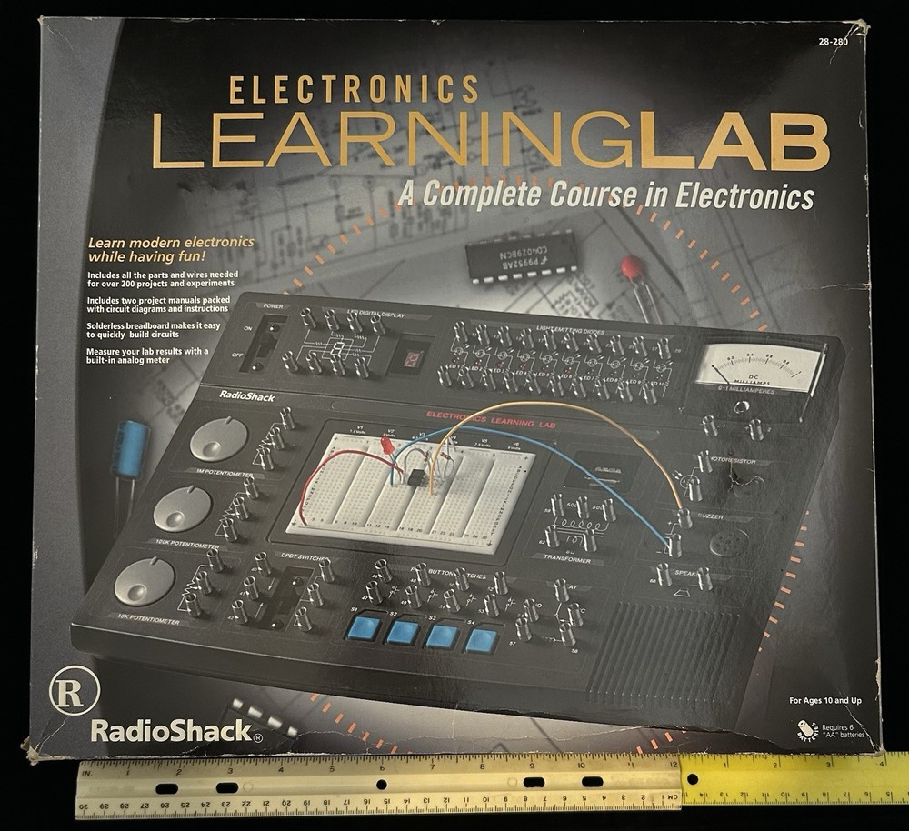 Radio Shack Electronics Learning Lab 28-280 Complete Course in Electronics