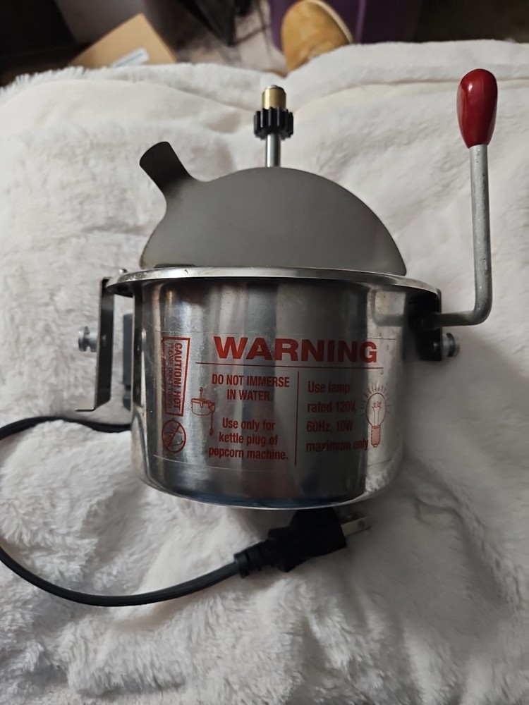 8 Oz. Replacement Kettle for 8 Oz Popcorn Machines Used