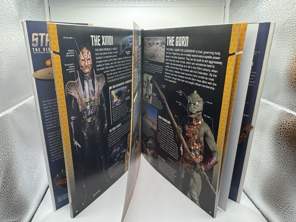 “STAR TREK VISUAL DICTIONARY” DK 1st Ed Hardcover 2013 MINT!
