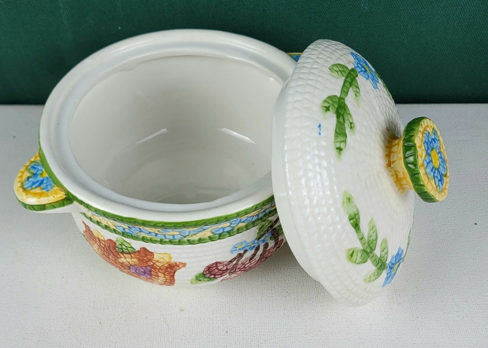 Jay Imports Mini Casserole Dish - Mosaic, Fruit, Scroll