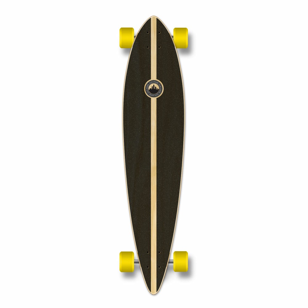Yocaher Pintail Sunset Longboard Complete