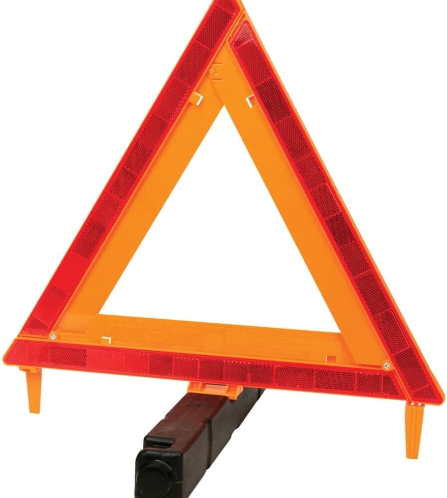 Performance Tool W1499 DOT Approved Warning Triangle for Roadside Emergencies