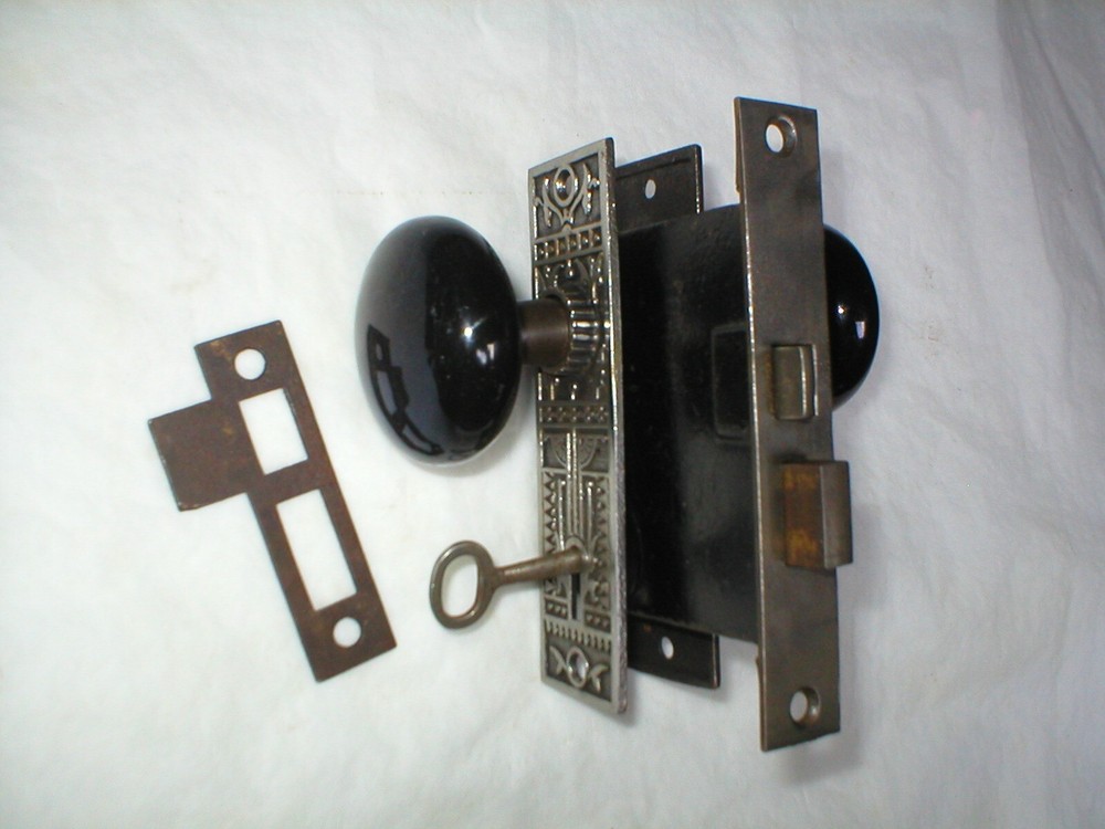 Antique Victorian Era Door Hardware