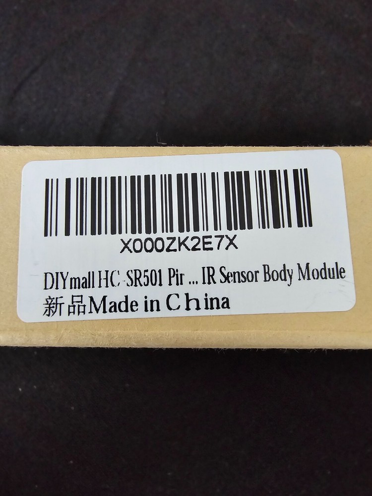 5PCS HC-SR501 PIR Sensor Infrared Sensor IR Sensor Module for Arduino