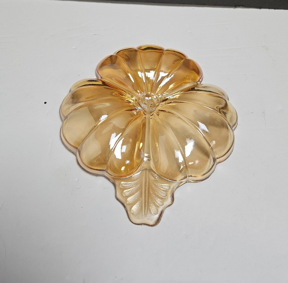 Carnival Glass 6" Nut Dish