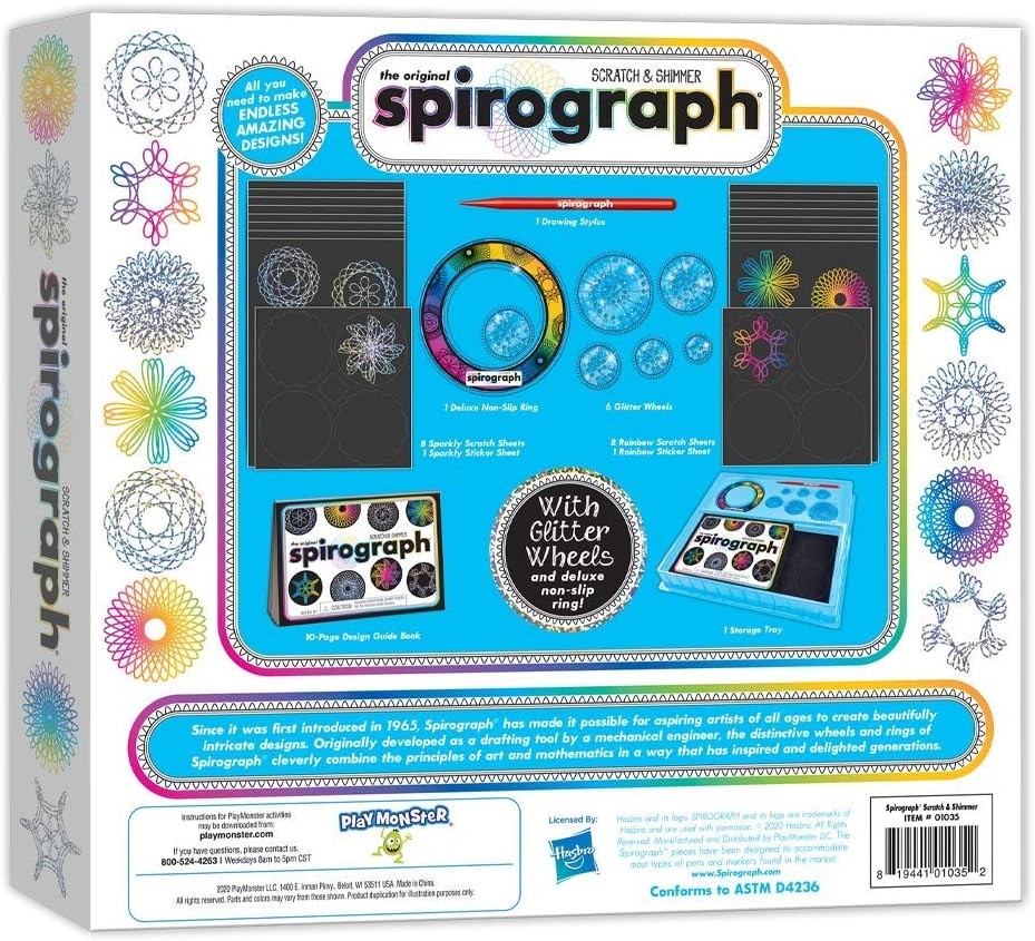 Spirograph® Scratch & Shimmer