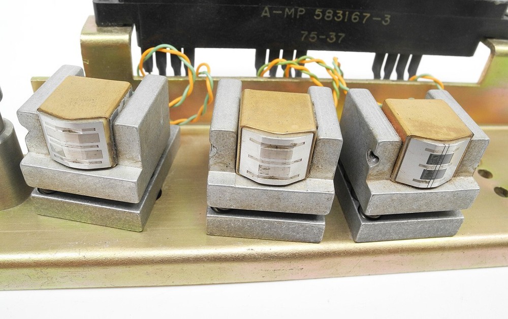 MCI JH-110 1/4" 2-Track Head Stack Assembly Complete, Head Condition Unknown. JX