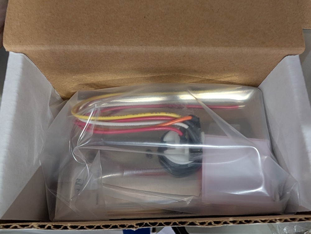 SDC 422U Exit Switch, 2" Square, Green Illuminated, "PUSH TO EXIT", Stainless