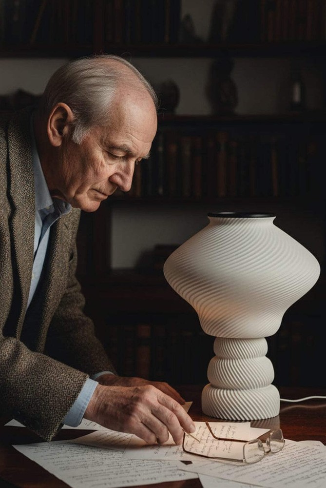 Home décor lamp "Ivory"