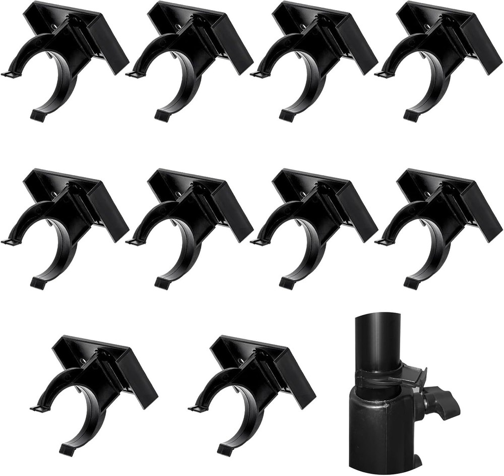 10 Pack Plastic Toe Kick Clip, Adjustable Leg Plinth Clip, Toe Kick Kitchen L