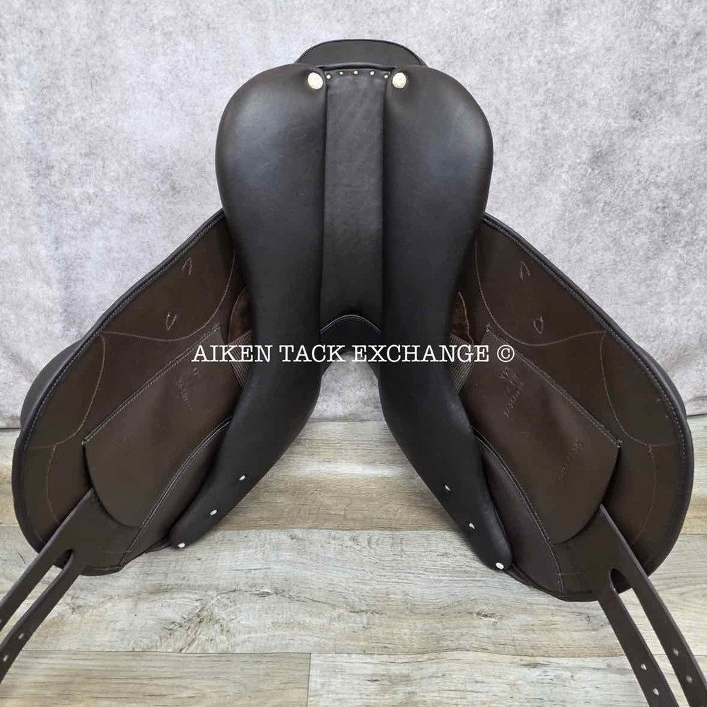 HDR Phoenix IGP Monoflap Jump Saddle, 17", Adjustable Tree (Read Description)