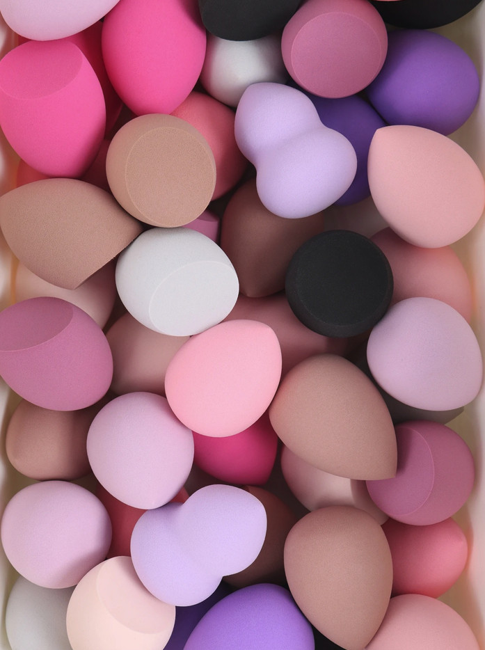 12pcs Beauty Makeup Sponge Medium Size Foundation Puff Random Shape - NEW