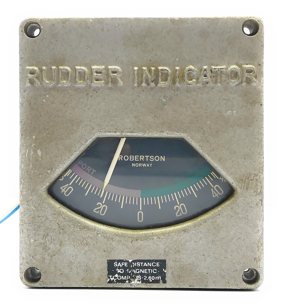 Robertson rudder angle indicator 40-0-40