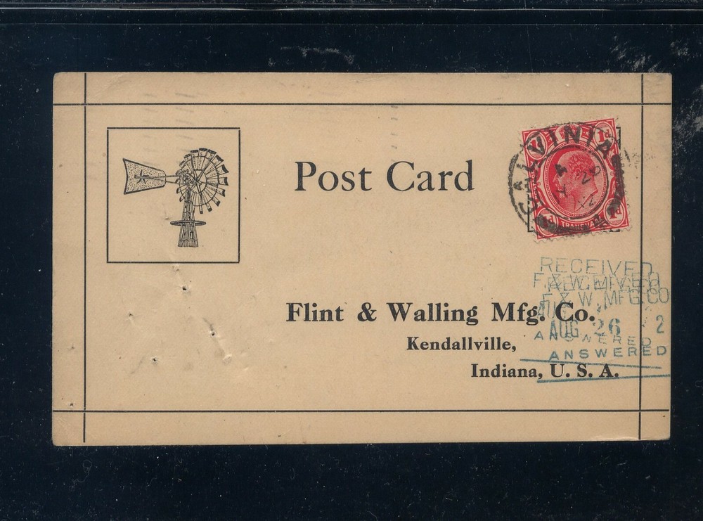 Transvaal  post  card  to  US
