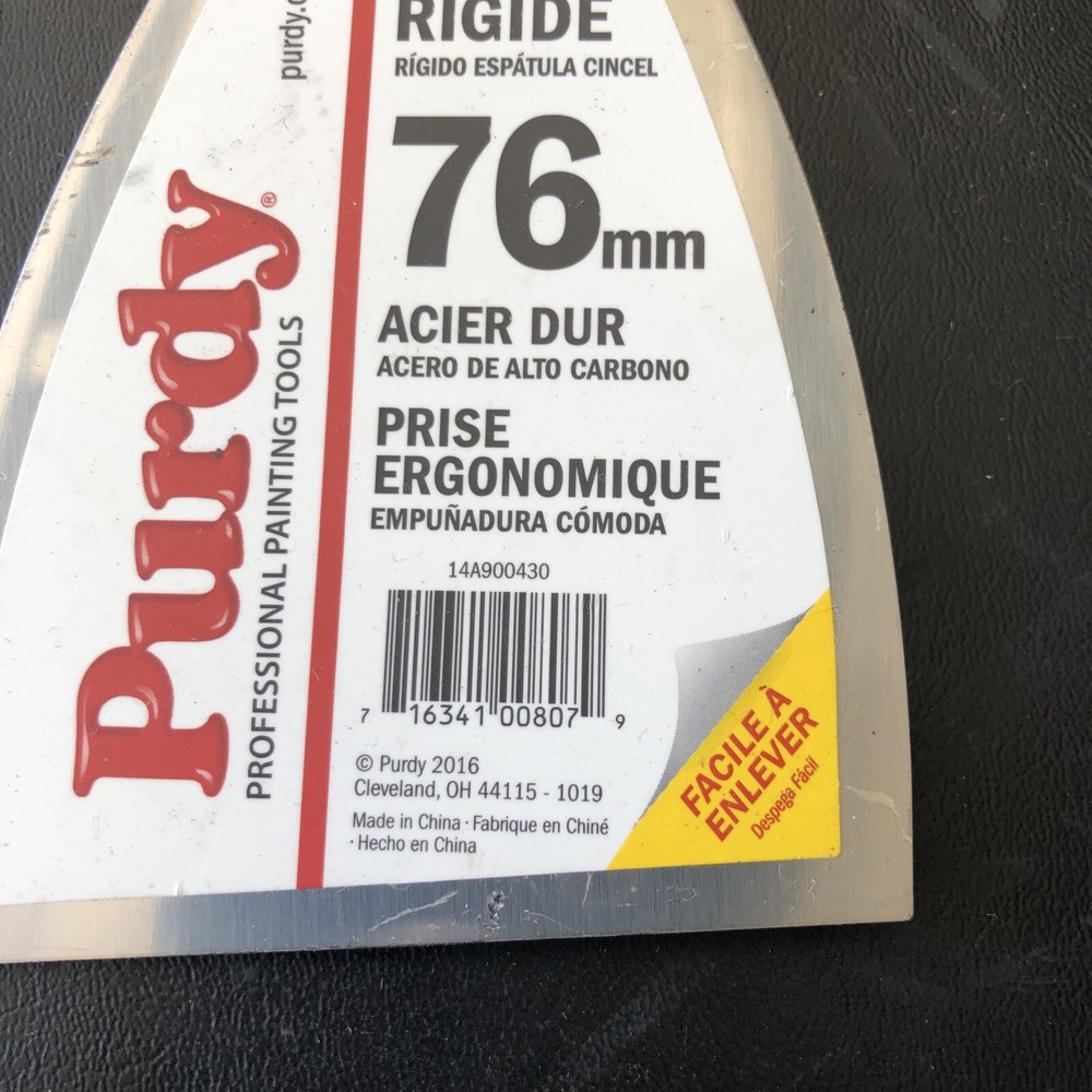 Purdy Genuine Stiff Angled Blade Scraper Blade 14A900430