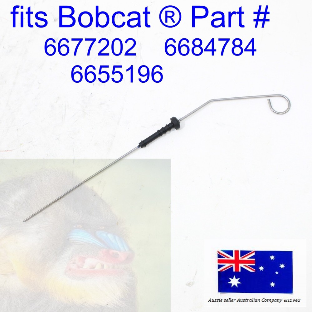 fits Bobcat Dipstick Engine Oil Sump 6677202 435 E32 E32i E35 E35i E42 E45 E50