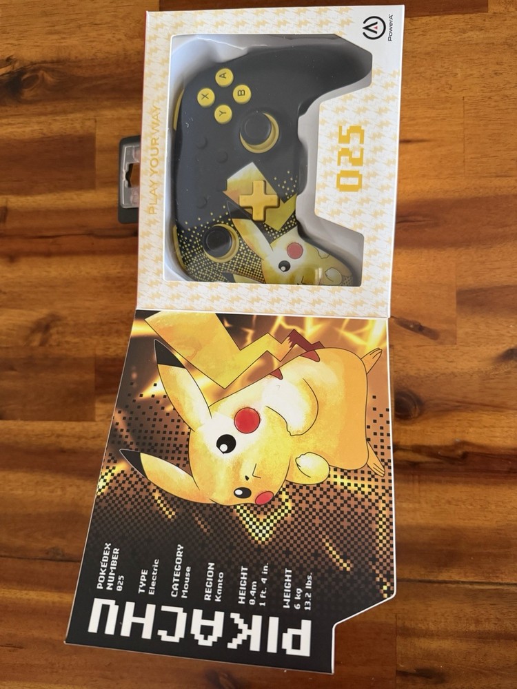 Nintendo Switch Controller Bundle Lot 3x Pokemon Pikachu, Mario & Sonic Wireless