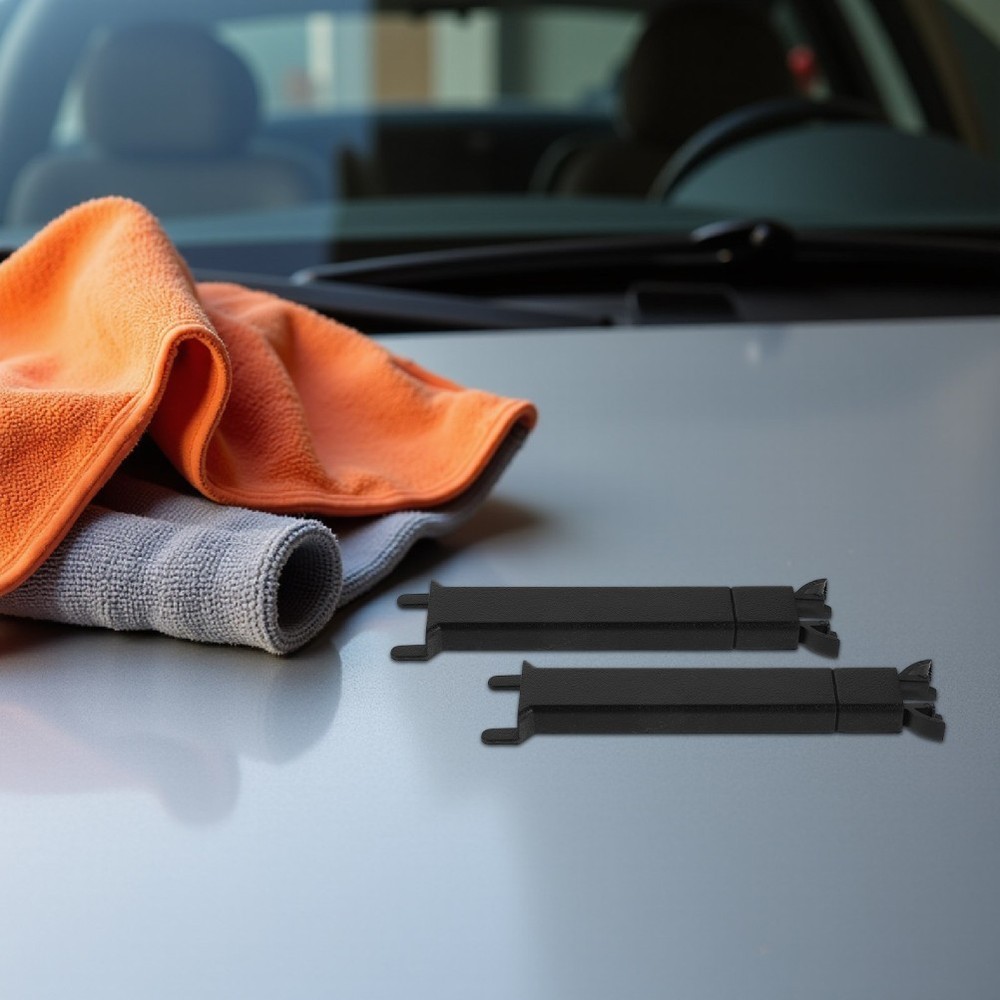 2 Pcs Back Panel Trunking Car Concealed Cable Cover Hidden Protector