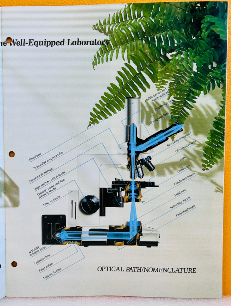 Nikon 1987 Optiphot Catalog.