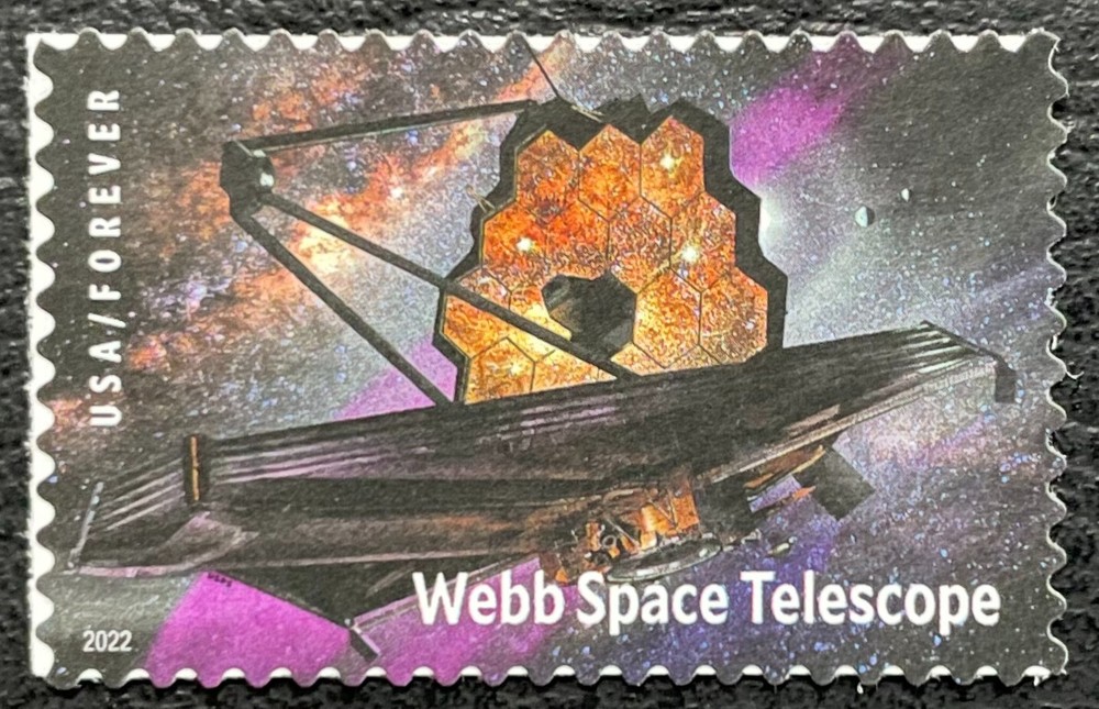 2022 Scott #5720 - Forever - JAMES WEBB SPACE TELESCOPE - Single Mint NH