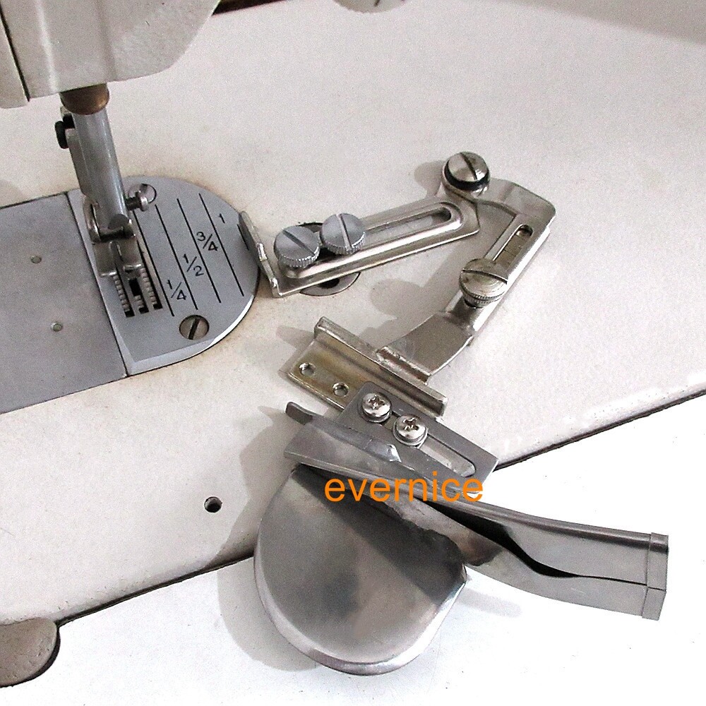 Swing Away Adjustable Plain Raw Edge Single Fold Binder For Industrial Sewing