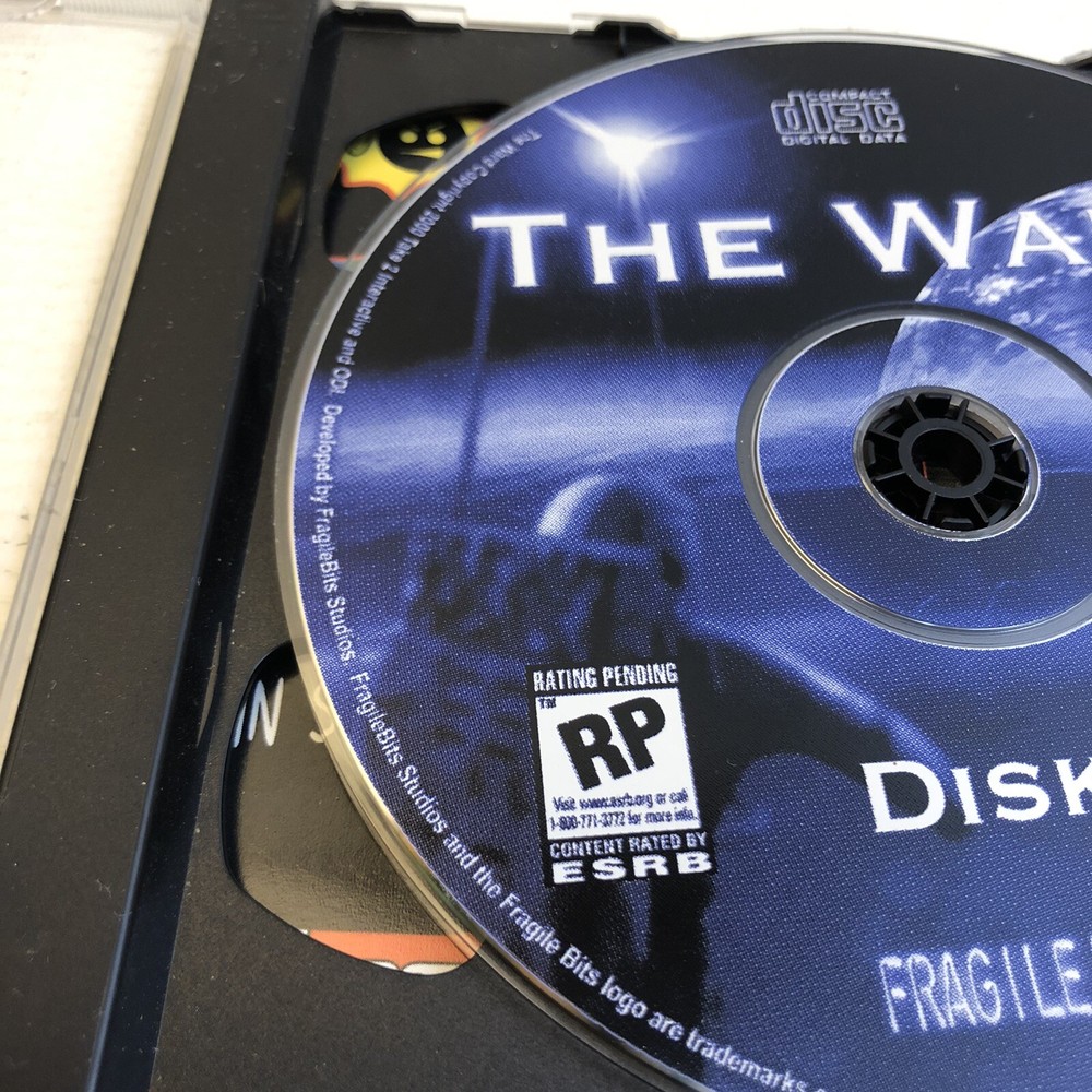 The Ward PC 2000 2 Disc Set CDROM On Deck Fragile Bits Take 2 Interactive XP 98