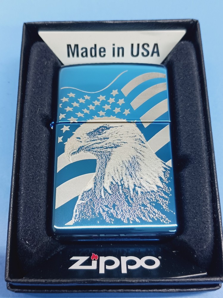 Zippo Allegiance Sapphire 21190