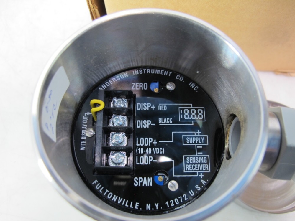 Anderson Instrument Co. 0-50PSIG Pressure Sensor Transmitter SR068G00501100