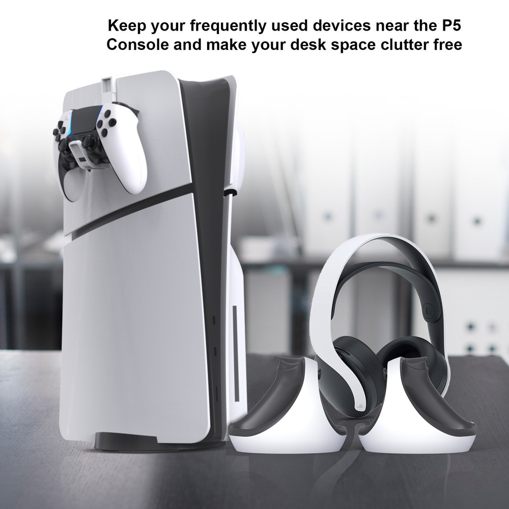 Hanging Holder Accessories For PS5/PS5 Slim Controller Gaming Controller Headset