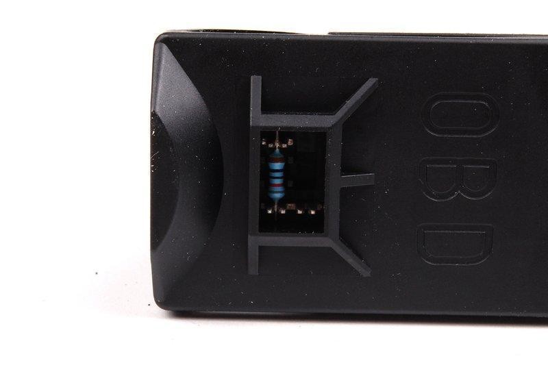 BMW E46 E38 Cover With Frame OBD Socket Blue Genuine 61136920069
