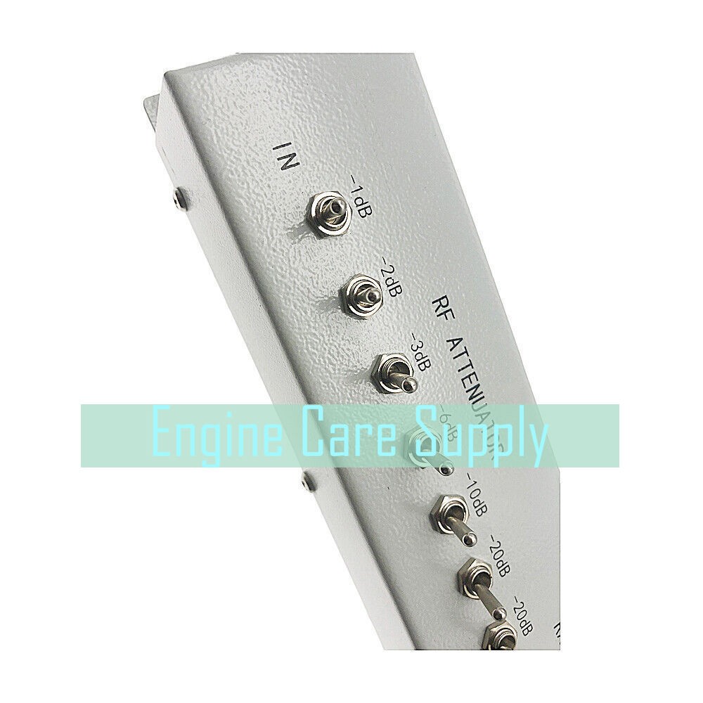 1Pcs New 0 - 82DB VARIABLE/ STEP ATTENUATOR 50 OHM for Radio Transmitter