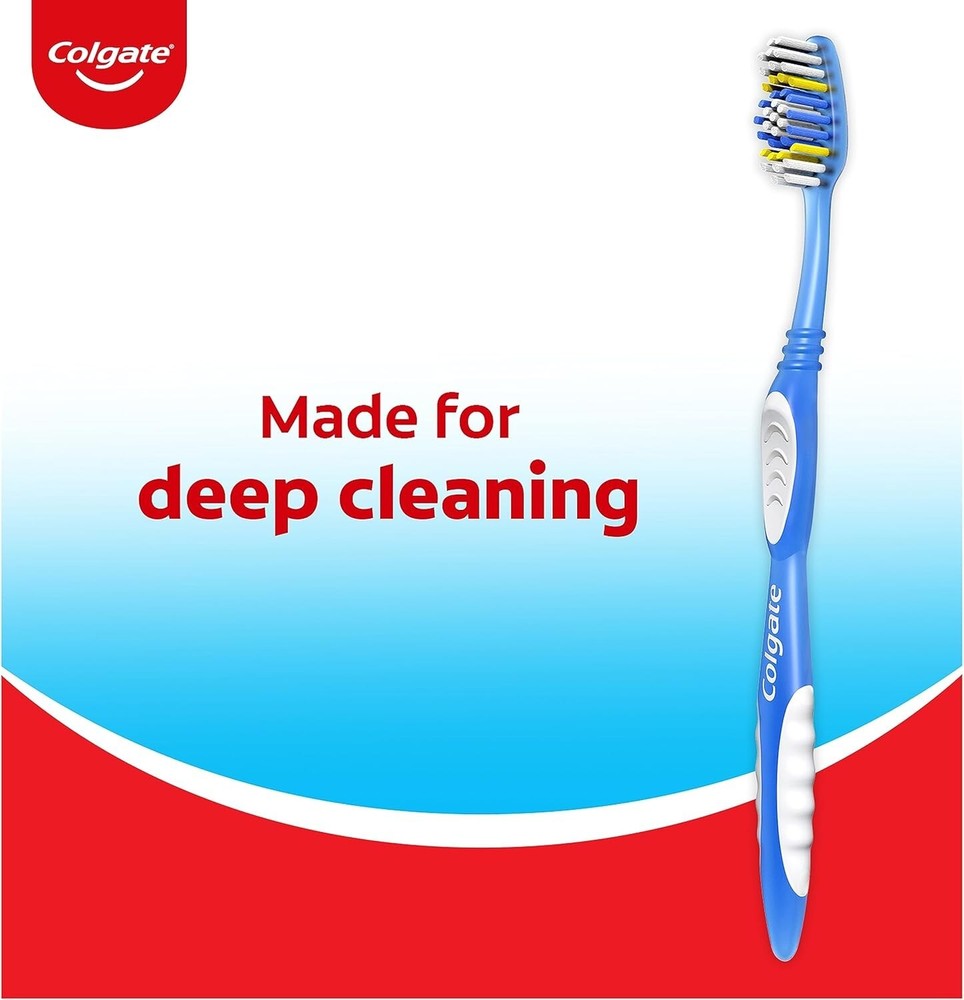 Colgate 55538 Extra Clean Toothbrush Full Head Soft 6 Count