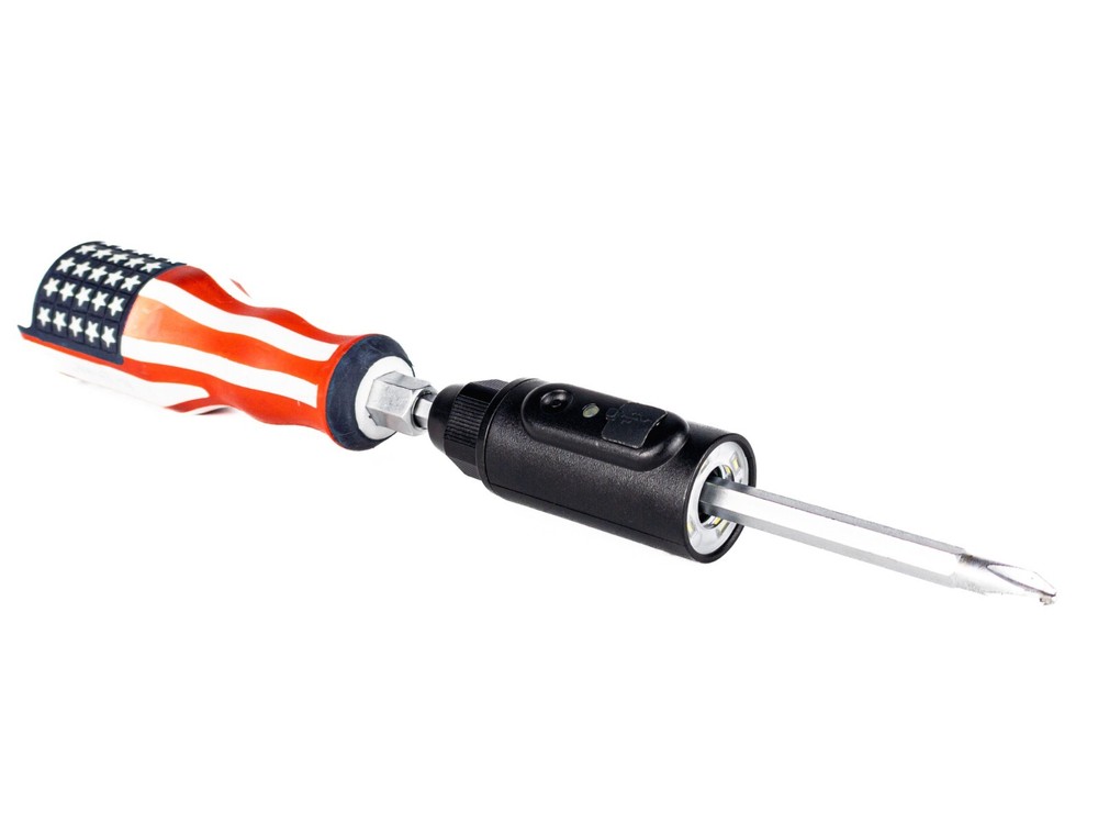 Screwdriver LightSleeve Flashlight Attachment for YOUR Screwdriver