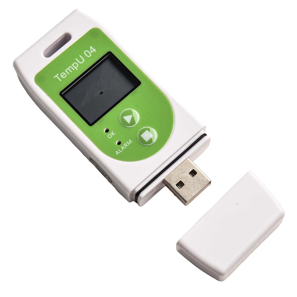 USB Temperature Data Logger for Storm and Tram Conditions Auto PDF Report