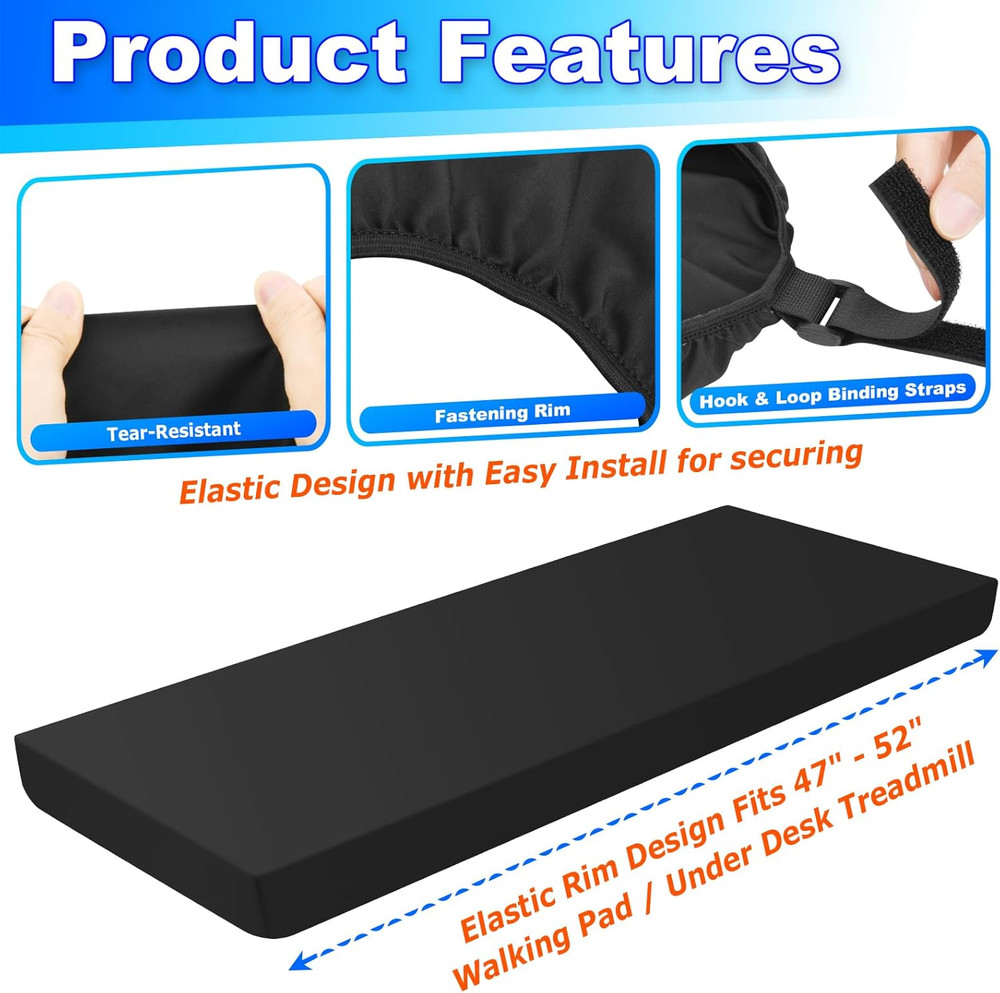 Walking Pad Cover for under Desk Treadmill, Foldable Protective Case Sleeve for