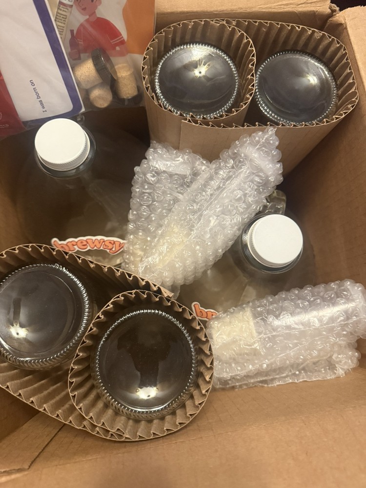 2 Brewsy Better Kit with Glassware Wine Making Kit