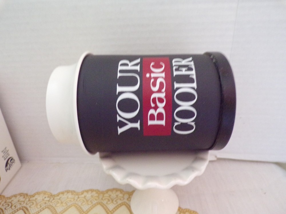 Koozie Cup Insulated Foam and Plastic Basic Cigarette Cooler Advertisement , USA