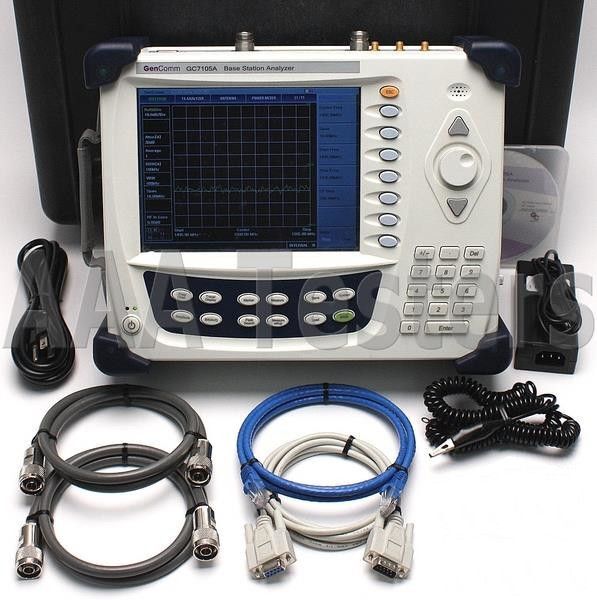 GenComm GC7105A Base Station & Cable Antenna E1 T1 Interference Analyzer WIBRO