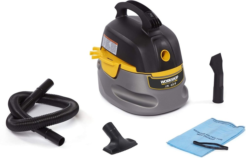 WORKSHOP Wet/Dry Vacs Portable 2.5-Gal