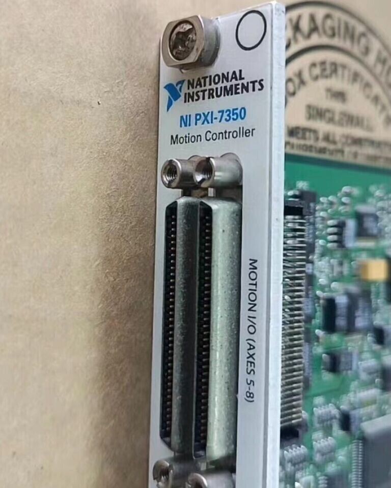 tested National Instruments NI PXI-7350 Motion Controller