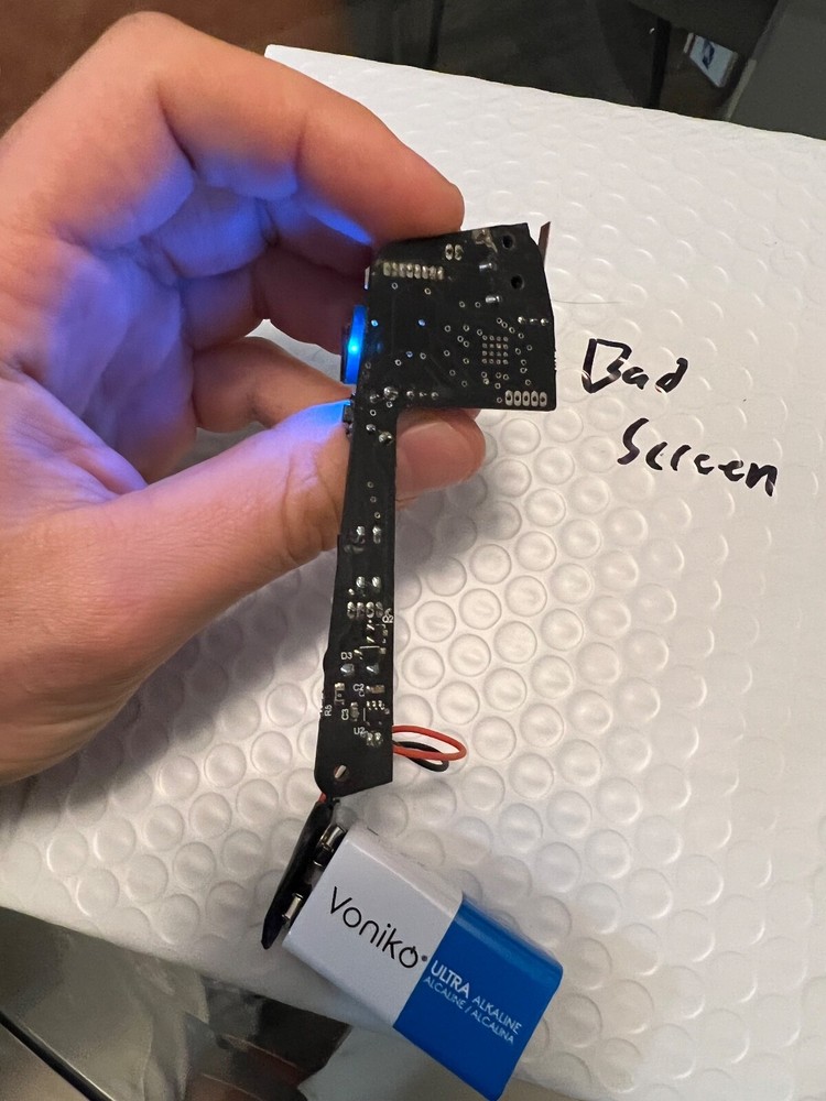 Virtue OLED Marq Vice Board - Bad Screen