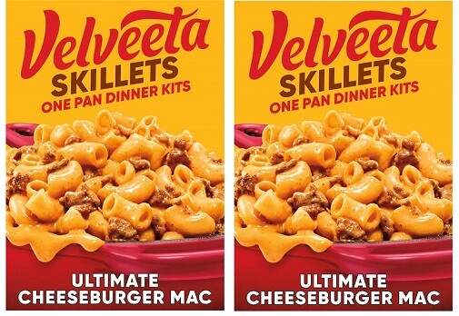 Velveeta Skillets Ultimate Cheeseburger Mac 2 Pack